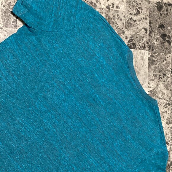 Small V-Neck - Sea Blue Heather - Gustin - Picture 2 of 3